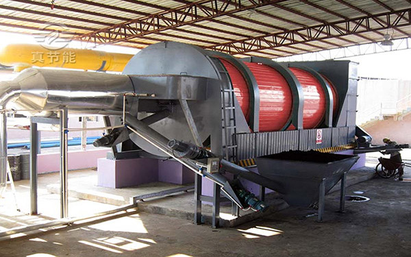 皮革污泥干燥機(jī)現(xiàn)場