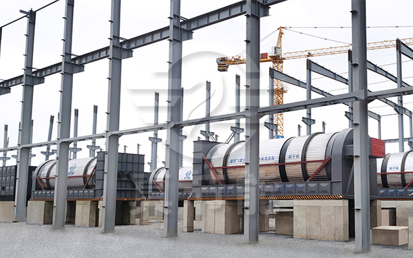 印染污泥干燥設(shè)備安裝現(xiàn)場(chǎng) 印染污泥干燥設(shè)備安裝現(xiàn)場(chǎng)