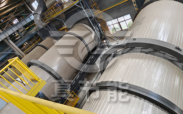 生化污泥干燥機運行現(xiàn)場