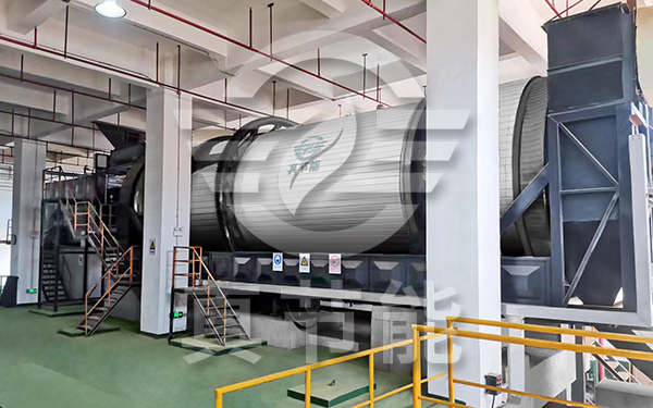 進(jìn)出渣烘干設(shè)備運(yùn)行現(xiàn)場(chǎng)