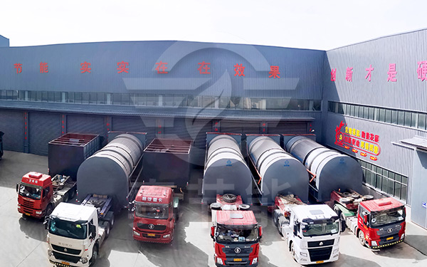 印染污泥干燥設(shè)備發(fā)貨運(yùn)輸現(xiàn)場(chǎng)